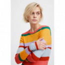 Jerséis y Sudaderas Jersey ICHI Mafa Multicolor