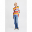 Jerséis y Sudaderas Jersey ICHI Mafa Multicolor