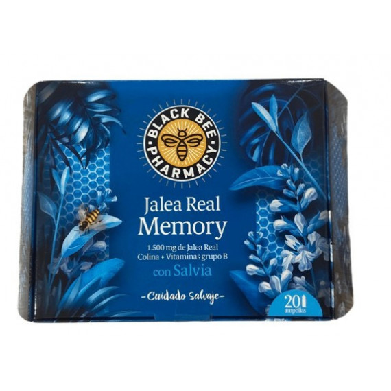 Black Bee Memory 20 Ampollas  BLACK BEE PHARMACY