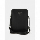 Mini Bandolera Certosa Saffiano de GUESS