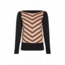 Jerséis y Sudaderas Top KING LOUIE Ivy Lapis Stripe