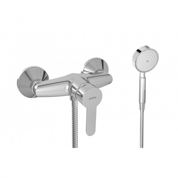 Monomando Gala Ducha con Accesorios Cosmo Eco