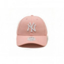 Gorra Oficial New York Yankees Essential Pink Mujer 9FORTY de NEW ERA