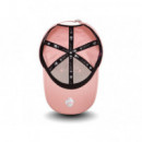 Gorra Oficial New York Yankees Essential Pink Mujer 9FORTY de NEW ERA