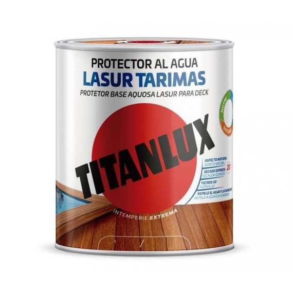 Lasur Titan Tarimas Protector Antideslizante Al Agua Satinado 750ML