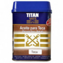 Aceite Titan Yate Marino Teca Color Teca 4 Litros