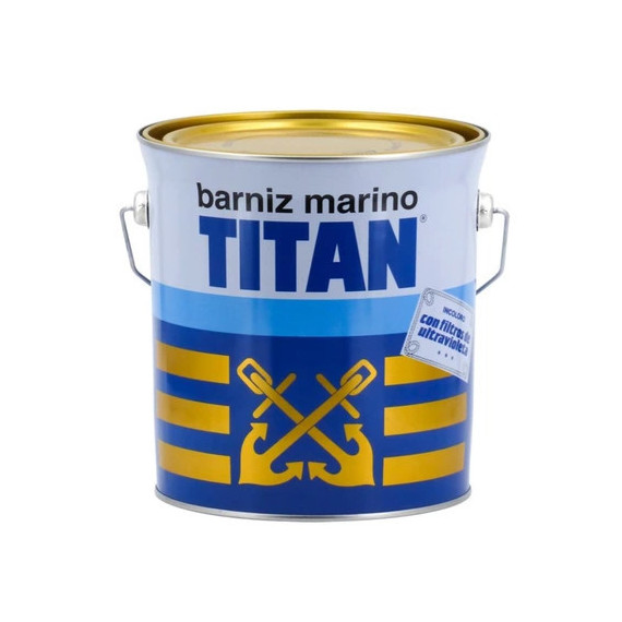 Barniz Titan Yate Marino Incoloro Brillo 750ML