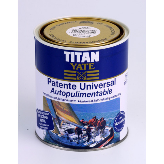 Pintura Titan Yate Marino Patente Velocidad Media Azul 4403 750ML