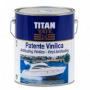 Pintura Titan Yate Marino Patente Vinílica Blanco Gris 4008 750ML