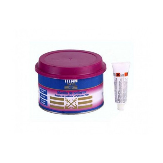 Masilla Titan Yate Marino Poliester Gris 500ML
