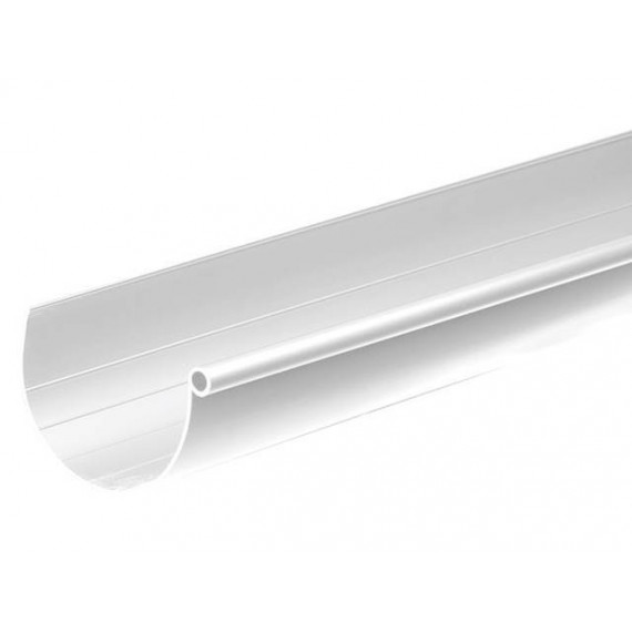 Canalón 125 Blanco 4 Metros