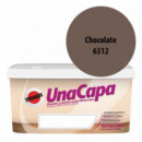 Pintura Titan Paredes y Techos Mate una Capa Chocolate 6312 2,5 Litros