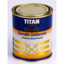 Pintura Titan Yate Marino Esmalte Uretanado Azul Balear Brillante 4123 750 Ml