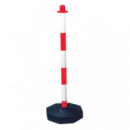 Palo Señalización Cadena Plastica