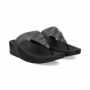 Esclava Textil Negro  FITFLOP