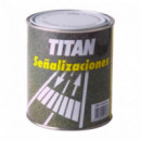 Pintura Titan Señalizaciones Blanco 3200  750 Ml