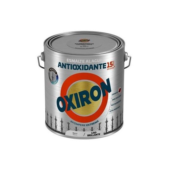 Pintura Titan Oxirón Esmalte Ecológico Al Agua Forja Marrón Oxido 0214  2,5 Litros