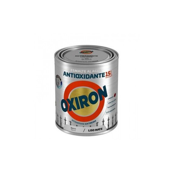 Pintura Titan Oxirón Esmalte Ecológico Al Agua Liso Mate Blanco 4566  750ML