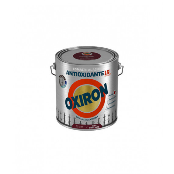 Pintura Titan Oxirón Esmalte Ecológico Al Agua Liso Brillante Rojo Carruaje 4560   2,5 Litros