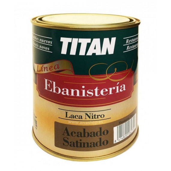Tapaporos Titan Nitro Ebanisteria Satinado  750 Ml