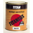 Barniz Titan Sintético Mate Incoloro 4 Litros