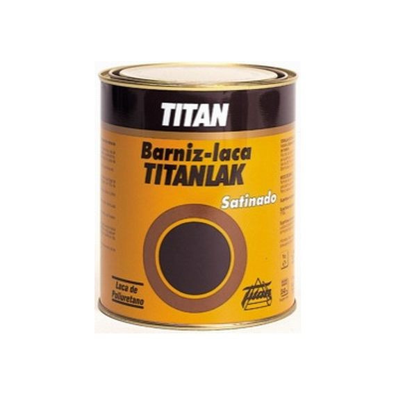 Barniz Titan Titanlak Laca Satinado Incoloro  4 Litros