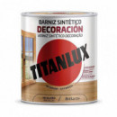 Barniz Titan Tinte Sintético Brillante Cerezo 1005  375 Ml