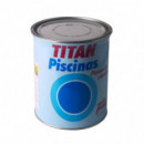 Pintura Titan Piscinas Clorocaucho Blanco 1310  4 Litros