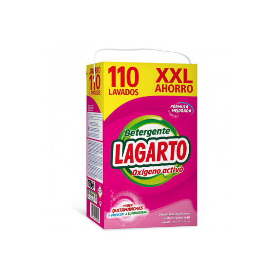Detergente Lavadora Lagarto 110 Lavados Xxl 320890
