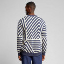 Jerséis y Sudaderas Jersey DEDICATED Mora Mountain Line Ombre Blue