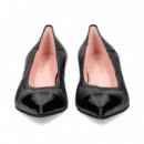 Salon Chanel Piel/charol Negro  PRETTY BALLERINAS