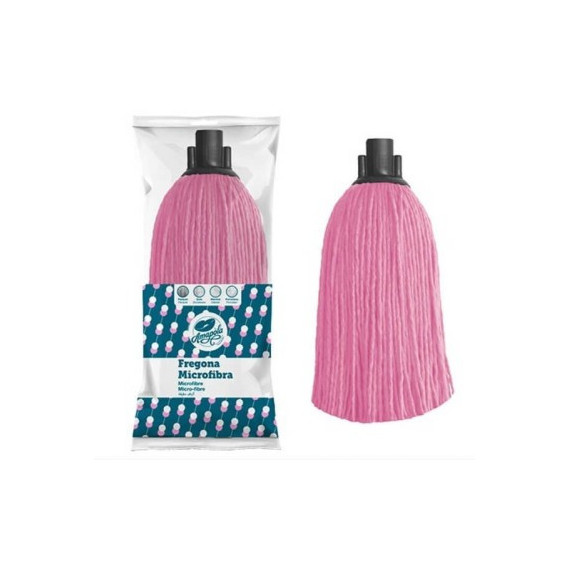 Fregona Microfibra Rosa 160 Gramos