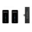 Micrófono Inalambrico de Doble Canal Ultracompacto con Conexion Tipo C BY-XM6-S6  BOYA