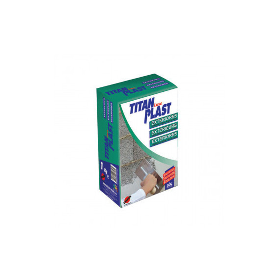 Masilla Titan Luxoplast Exteriores Polvo 2034  5 Kilo