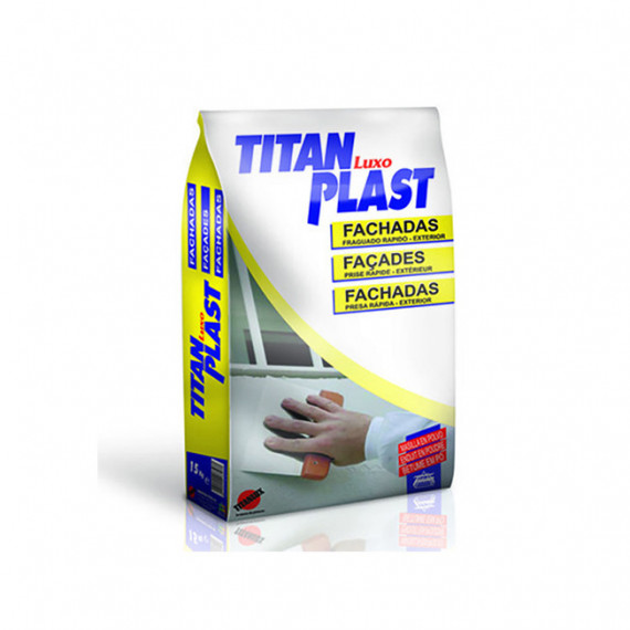 Masilla Titan Luxoplast Fachada Alta Adherencia Polvo 2035  15 Kilos