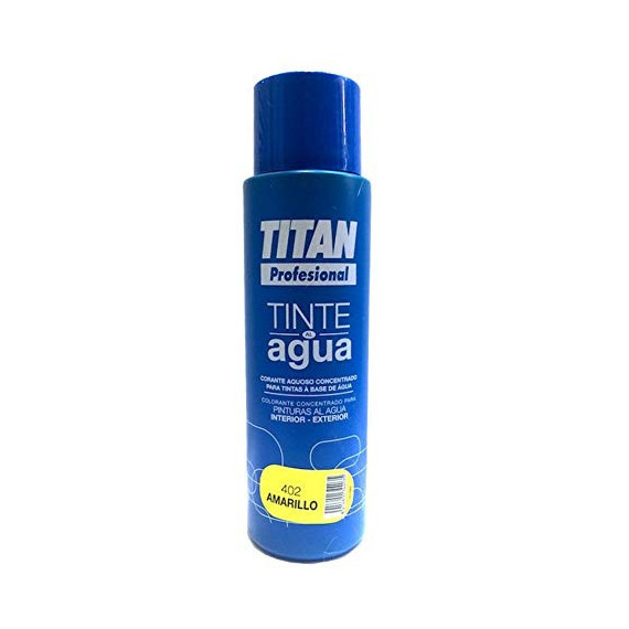 Tinte Titan Profesional Concentrado Al Agua Amarillo 402  500 Ml