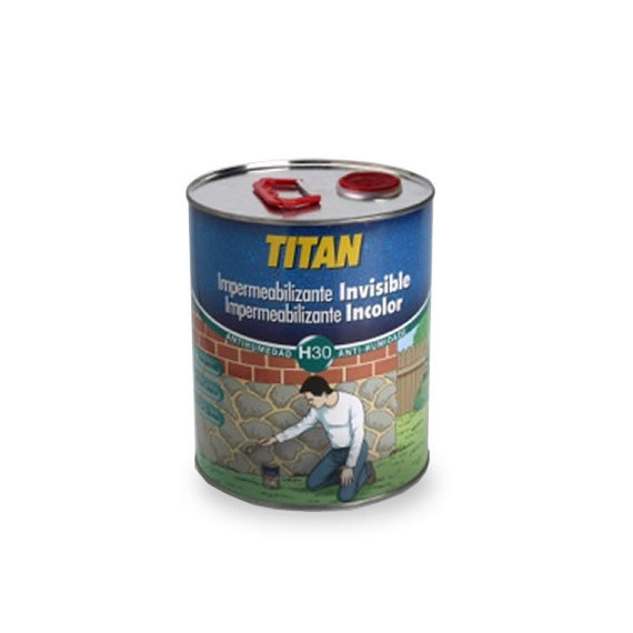 Pintura Titan Revestimiento Antigoteras Incolora H30  750 Ml