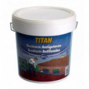 Pintura Titan Revestimiento Antigoteras H23 Rojo Teja 2605  4 Litros