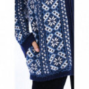 Jerséis y Sudaderas Cárdigan MOLLY BRACKEN de Manga Larga con Estampado