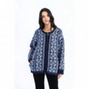 Jerséis y Sudaderas Cárdigan MOLLY BRACKEN de Manga Larga con Estampado