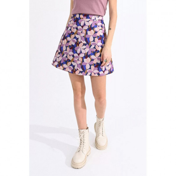 Falda MOLLY BRACKEN Corta con Estampado Floral