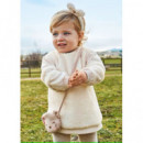 Vestido con bolso borreguito bebé Mayoral