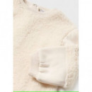 Vestido con bolso borreguito bebé Mayoral