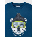 Camiseta M/l Lenticular Oso MAYORAL