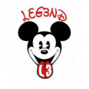Sudadera LEG3ND Mickey Negro