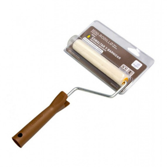 Rodillo Mini Kenell Velour Esmaltar y Barnizar Al Disolvente 8219  18 X 110 Mm