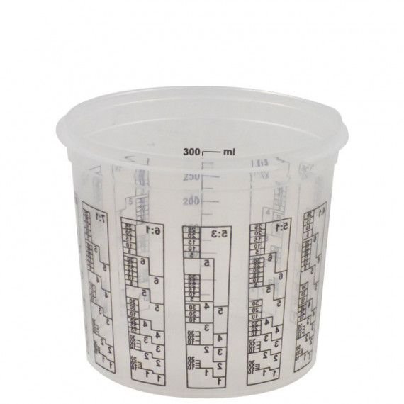 Vaso Medidor Pintura con Tapa Plástico  650 Ml