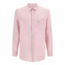 Camisa GUESS Roll Up Rosa Pastel Pb