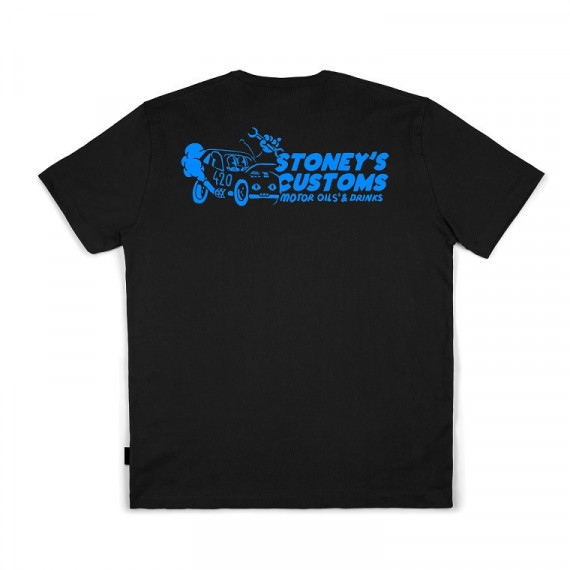 Camiseta THE DUDES Stoneys Fixation  Negro