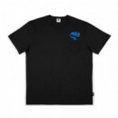 Camiseta THE DUDES Stoneys Fixation  Negro